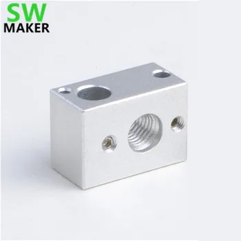 1 бр. нагревателен блок MK10 с резба М7 за патрон на сензора Wanhao детайли за 3D-принтер
