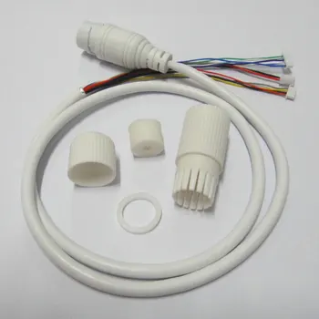 10 бр. кабел за видеонаблюдение POE IP мрежова камера модул печатна платка за видео хранене конектори RJ-45 с части за свързване Terminlas