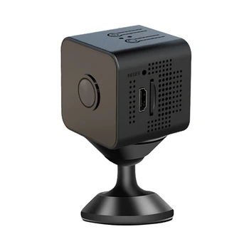 1080P мини WIFI IP камерата е Безжична домашна видеокамера за сигурност широкоъгълен обектив Инфрачервена нощен мрежа