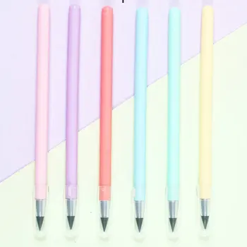 120шт вечен молив, стираемые висококачествени вечни моливи за начално училище, трайни за писма, без заточване
