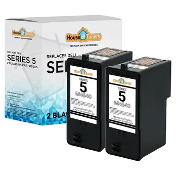 2-pk за Dell Series 5 J5566 черно мастило касета за принтер 946 962 964