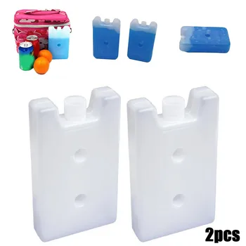 2 бр. празен пакет с лед 400 мл пластмасов за многократна употреба блок лед за обяд, хладилни пакети, домакинство кухненски принадлежности