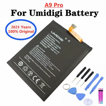 2023 Година Оригинална Батерия UMI A 9 PRO с Капацитет от 4150 ма За Umidigi A9 PRO A9PRO, Качествени Батерии за мобилни телефони + Инструменти В наличност