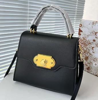 2023 Новата модерна класическа чанта-мида, дизайнерски висококачествена кожена дамска чанта през рамо, чанта за вечеря
