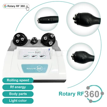 3 В 1 360-градусова масажор за целулит RF Сачмен апарат за отслабване за лимфен дренаж