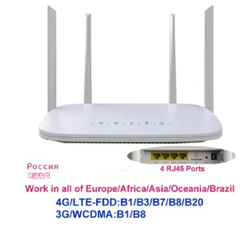 4G Wifi рутер CPE отключване на модема 4g WiFi Сим-карта преносим портал FDD TDD LTE WCDMA глобална мрежова точка за достъп порт, WAN/ LAN