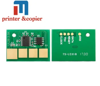 5 бр. Съвместим нов Универсален чип на тонер за Lexmark X463 X464 X466 X463de X464de 466de dte dwe многофункционален чип за лазерен принтер