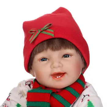 55 см Реалистична Кукла на Възраждането САМ Занаяти Ръчно изработени Бебешки цялото Тяло Мека Силиконова Новородено Момиченце С Соской И Бутилка Мляко Играчка За Подарък