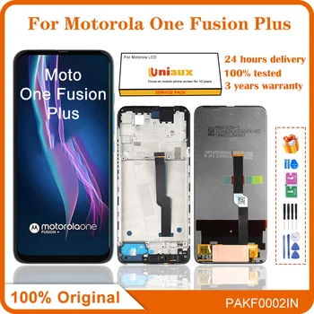 6,5 Инча За Motorola Moto One Fusion LCD дисплей С Сензорен екран Дигитайзер За Мото One Fusion Plus Дисплей XT2073-2 В Колекцията С Инструменти