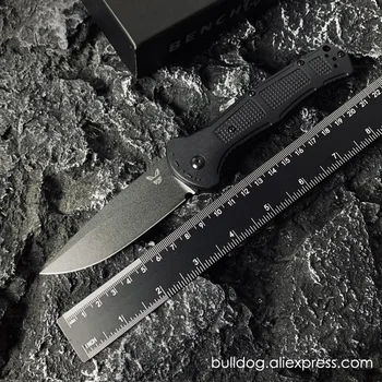 BM 9070 CLAYMORE Серията Tactical Tech Сгъваем Нож BENCH D2 с нож Drop Point с черно покритие EDC Pocketknives най-Добрата версия. B1