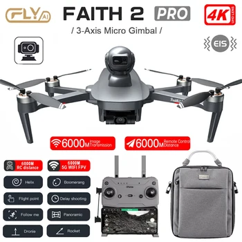 C-FLY Faith2 Pro Дрон 4K Професионален 3-Аксиален Микро-Кардан 5G Wifi GPS Дрон С HD Камера FPV Бесщеточный Сгъваем Радиоуправляеми Квадрокоптер