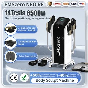 DLS-EMSlim Нео Машина EMSzero 6500W Ems За изграждане на мускули тялото Стимулира Електромагнитен Hi-emt Салон За Отслабване