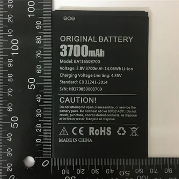 DOOGEE x7 Подмяна на BAT16503700 3700 mah Литиево-йонна Батерия с Голям Капацитет на Гръб За смартфон DOOGEE x7 x7s