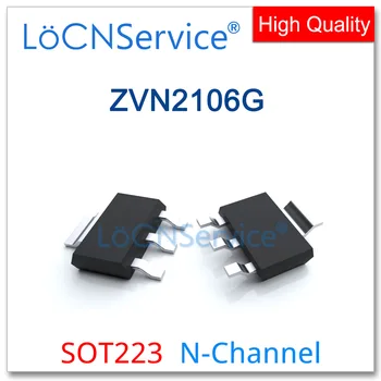 LoCNService 100ШТ 1000ШТ ZVN2106G SOT223 Високо качество Произведено в Китай N-Канален 60V 0.71 A 