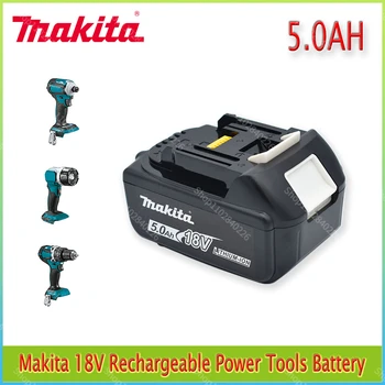 Makita Оригинална Литиево-йонна Акумулаторна Батерия 18V 5.0 Ah 18v Сменяеми Батерии за бормашини BL1860 BL1830 BL1850 BL1860B