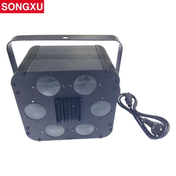 SONGXU 2 * 10 W 4В1 RGBW Led Ефектен Лампа С Шест Дупки За сцена/SX-EL003