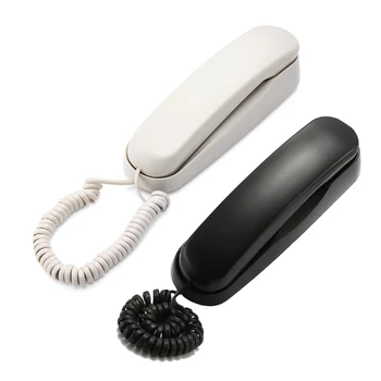 TC990 Кабелна стационарен телефон с функция за изключване на звука и повторно набиране Лесен за инсталиране на Интелигентни домашен телефон на обаждащия се Директна доставка на