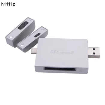 USB Четец на карти CFexpress Type B Четец на Карти USB3.1 + Type C USB3.2 Gen2 Адаптер за карта с Памет за 10 gbps за КОМПЮТЪР Камери Телефон R5 Z7 Z6