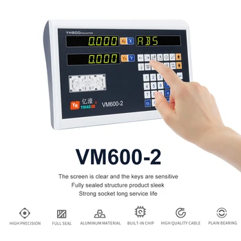 VM600-2/3 Dro Цифров Дисплей за отчитане на TTL от 110 до 220 за Стругове CNC машини