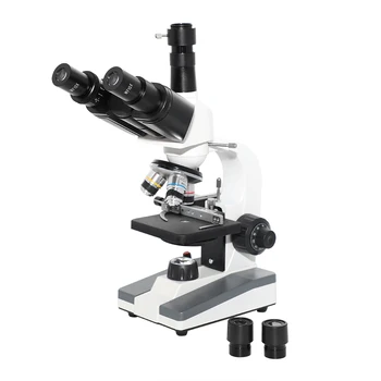 XSP116 Монокуляр/бинокъл/тринокуляр 40X-640X Биологичен микроскоп за ученици, лаборатория, болница