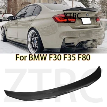 Авто Спойлер за BMW 3 Series F30 F35/F80 M3 PSM Стил От Този въглеродни влакна материал на Задния Спойлер на Багажника крило 2011-2019