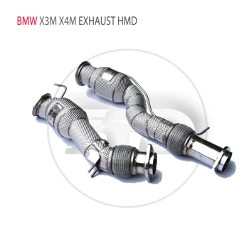 Автомобилни Аксесоари HMD Изпускателната Система е Високоефективна Канализация тръба за BMW X3M X4M С Каталитичен Конвертор