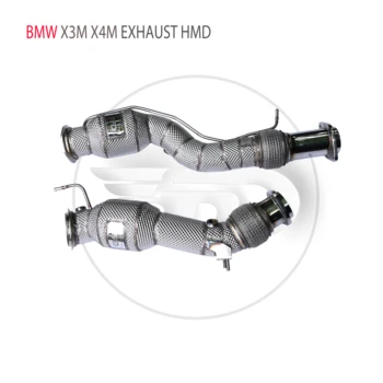 Автомобилни Аксесоари HMD Изпускателната Система е Високоефективна Канализация тръба за BMW X3M X4M С Каталитичен Конвертор