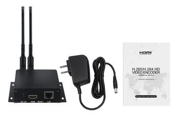 Аудио стрийминг през Wi-Fi H. 264 HDMI, стрийминг на IP-излъчване, h264 кодер