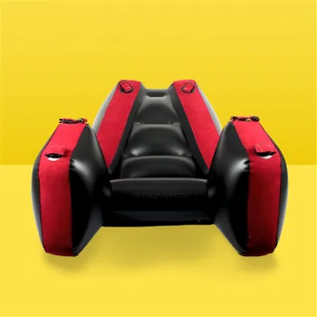 БДСМ Възглавница за бондажа с отворени крака Надуваем диван с белезници Комплект мебели за двойки Стол за подпомагане на дълбоко разпоредби Екзотична нощ