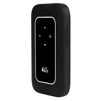 Безжичен рутер 4G 150 Mbit/s, мобилната широколентова връзка, 2100 mah, преносима точка за достъп Wi-Fi и със слот за СИМ-карта, широк обхват за пътуване на открито