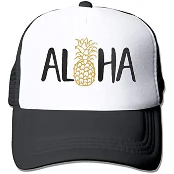 Бейзболна шапка Aloha Hawaii с вкара обратно възстановяване на предишното положение шофьор на камион Шапка за мъже жени Four Seasons, Полиестер, памук унисекс