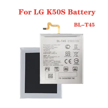 Висок клас батерия 4000 mah BLT45 BL-T45 За LG K50S 2019 LMX540HM X540 X540EMW BL T45 За телефон Bateria