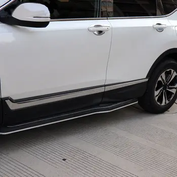 Вратите странични стоманени корнизи за тяло, тампон за 2017-2021 Honda CRV CR-V, аксесоари за украса на автомобила, стил