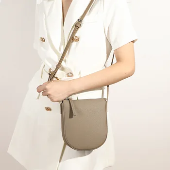 Дамска чанта за вашия телефон от естествена телешка кожа, универсални чанти през рамо, модерна чанта-месинджър, малка чанта през рамо за жени 2023