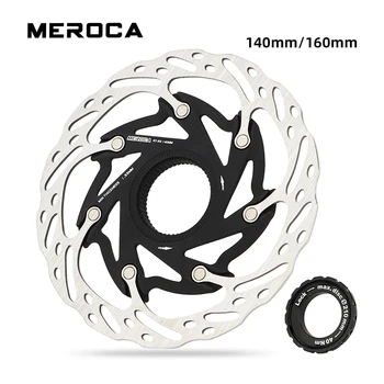 Диск ротор с централно заключване MEROCA XR, ultralight, със силен тепловыделением, 140 mm, 160 mm, хидравлични дисков спирачен ротор за МТВ велосипед