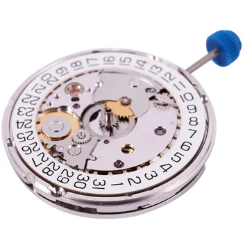 за ЕТА 2824-2 SELLITA SW200 бели механични часовници с часови механизъм 3H