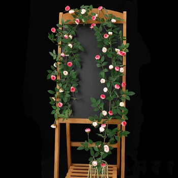 Изкуствени цветя, коприна роза, Пяна, пластмасова палма, в момента изкуствено растение за сватбена декорация, домашен декор за коледно парти