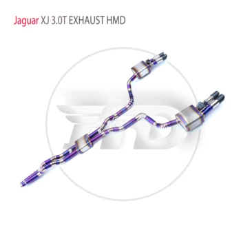 Изпълнение на система за отработените газове от титанова сплав HMD Catback подходящ за електронното клапа автоматична модификация на Jaguar XJ 3.0 T