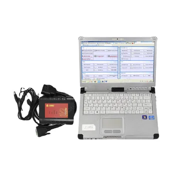 Инструмент на интерфейса на лаптопа CF C2 Тежкотоварни диагностика за дизелов двигател колички HOWO SINOTRUK CNHTC