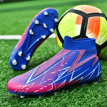 Качествени обувки за футзала Messi, нескользящие футболни обувки на едро, футболни обувки Sociaty Chuteira Campo, спортни дамски маратонки TF/AG