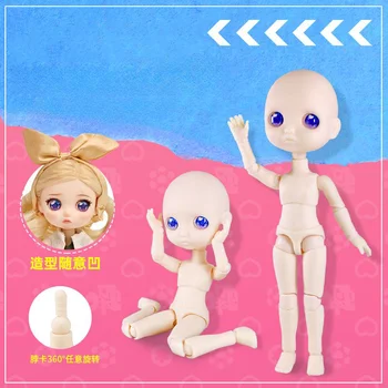 Кукла OB11, гола, нова, 15 см, куклено тяло, Bjd Ставата, ръка, кукла 