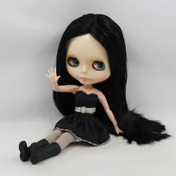 кукла с дълга коса и гол тяло, фабричная кукла с прозрачна кожа, подходящ за смяна на играчки BJD за момичета