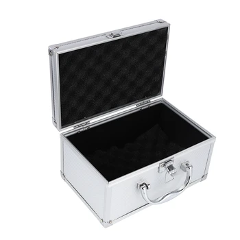 Кутия за инструменти от алуминиева сплав Преносимо защитно оборудване Калъф за инструменти Витрина куфар Хардуер калъф за инструменти 230x150x125 мм