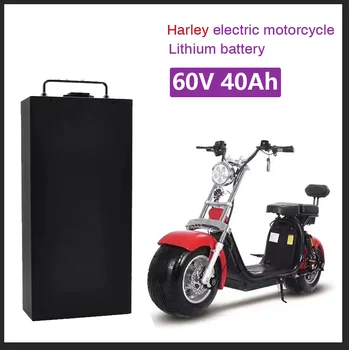Литиева батерия электромобиля Harley Водоустойчив батерия 18650 60V 20Ah за двухколесного складного електрически скутер Citycoco