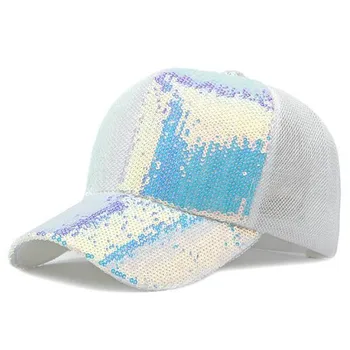 Лятна мода, индивидуална украса под формата на искри, дишащи меш бейзболни шапки за мъже и жени, шапка за голф, шапки за партита, унисекс