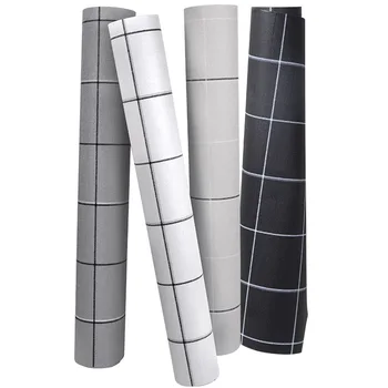 Модерни минималистичные черно-бяло каре тапети ins в скандинавски стил за дневната, домашен фон, тапети за магазин за дрехи