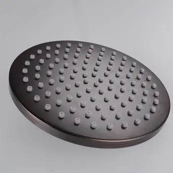 Настъргана масло бронзов накрайник за душ с дъждовна дюза от неръждаема стомана, 8 см, горната дюза за душа в банята-2254