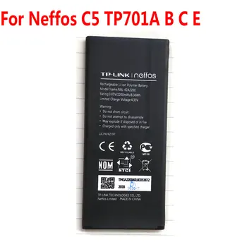 НОВА Оригинална Батерия 2200 mah NBL-42A2200 За Мобилен телефон Neffos C5 TP701A B C E