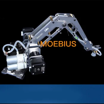 Нова ръка на робот-манипулатор с голям товар 3 DOF с шаговым двигател, смукателна помпа, търтей, модел на индустриалната роботика