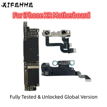 Оригиналната дънна Платка XIFEHHE За iPhone X XR XS Max Logic дънната платка С/ Без Face ID Изчистена Актуализация поддръжка на iCloud, LTE 4G